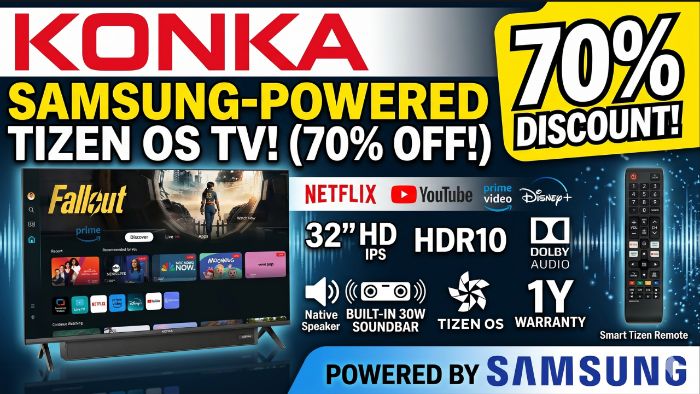 Konka 32 Smart TV Tizen OS Review: Premium Features at an Affordable Price