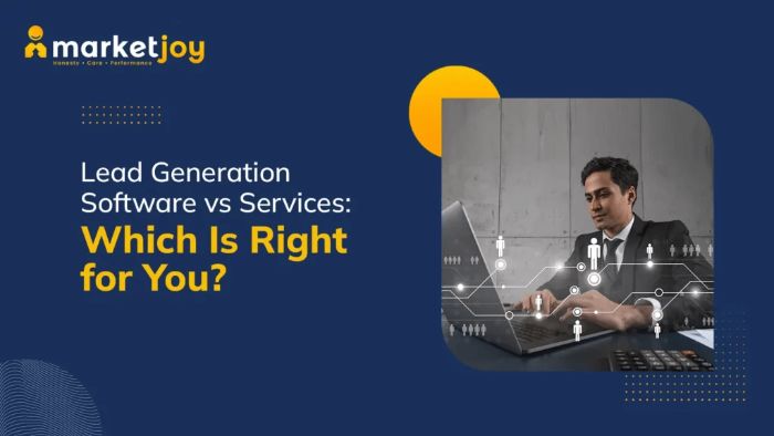 Lead Generation Software vs Services for B2B Companies