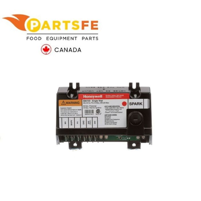 Lincoln 4030104 Oven Ignition Control Module W 15Sec Lockout 24V