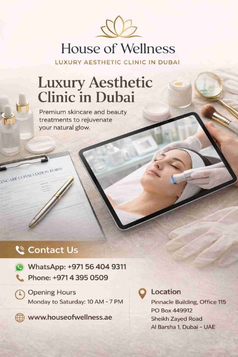 Luxury Aesthetic Clinic in Dubai Discover Premium Skin Beauty Care at House of Wellness