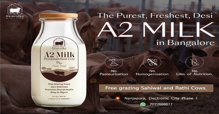 Order Pure Cow Milk In electronic city Bangalore