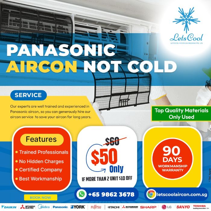 Panasonic Aircon Not cold