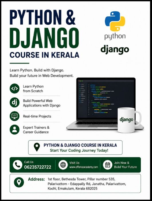 Python and Django course in Kerala