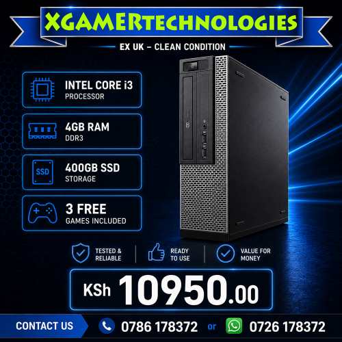 Redressed intel core i3 Dell SFF computer
