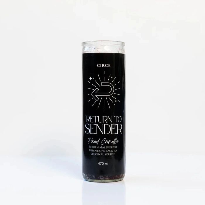 Return to Sender Protection Candle 7Day Reversal Ritual Candle
