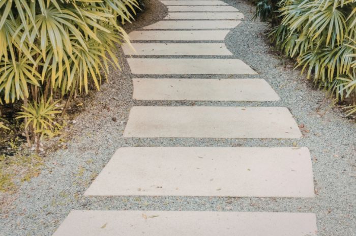Stamped Concrete Walkway Beautiful Entrances Start With Morrison Custom Concrete
