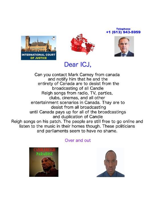 Stop duplicating and broadcasting Candlereigh music in Canada