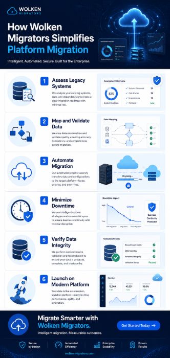 Wolken Migrators Enterprise Platform Migration Solution