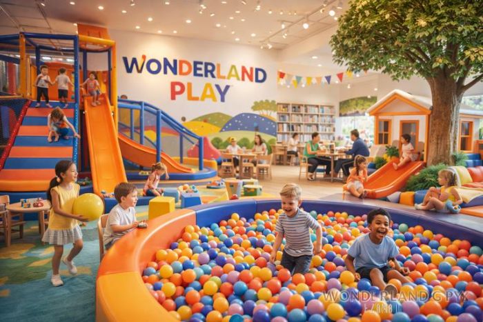 Wonderland Play Centre in Exeter Newton Abbot Indoor Soft Play Kids Party Venue